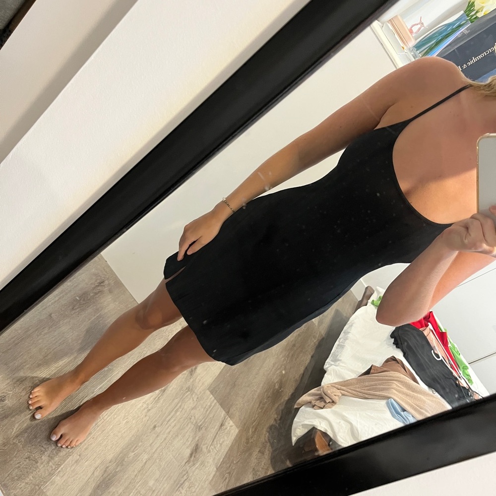 Black brandy dress